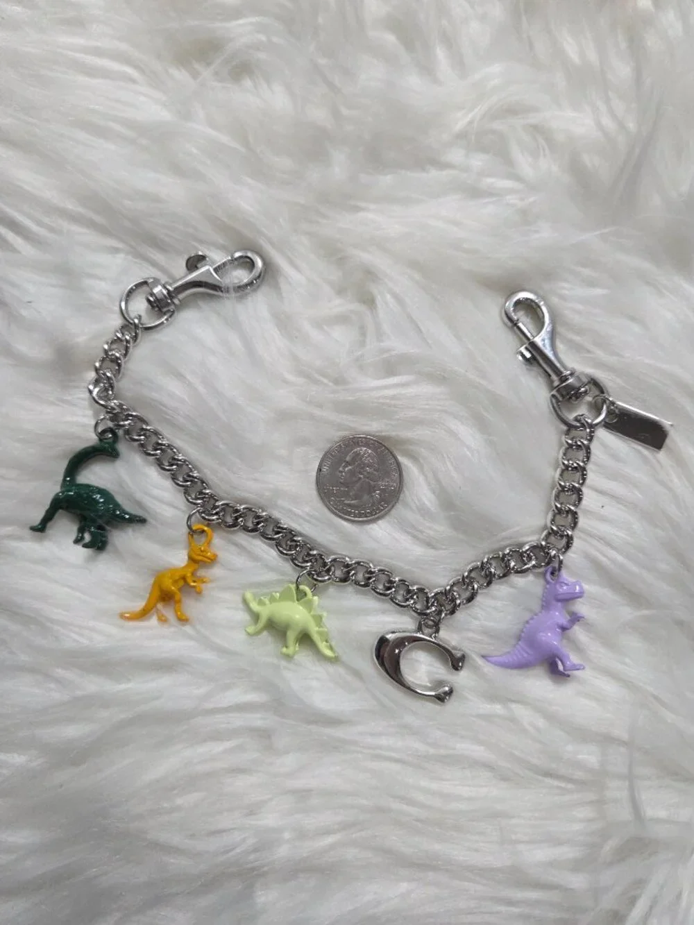 Dinosaur Charm Design Bag Charm/Keychain